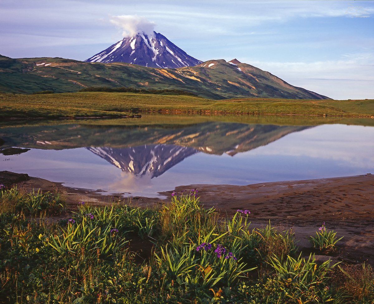 Вулкан Вилючинский озеро