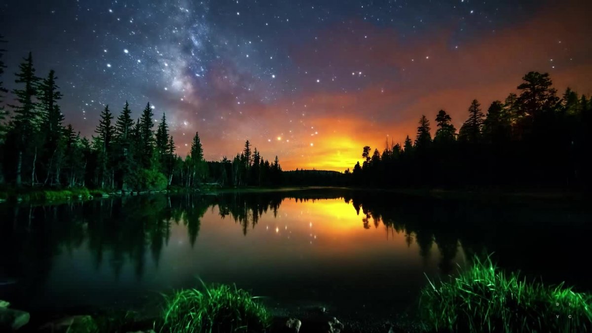 Ночное озеро