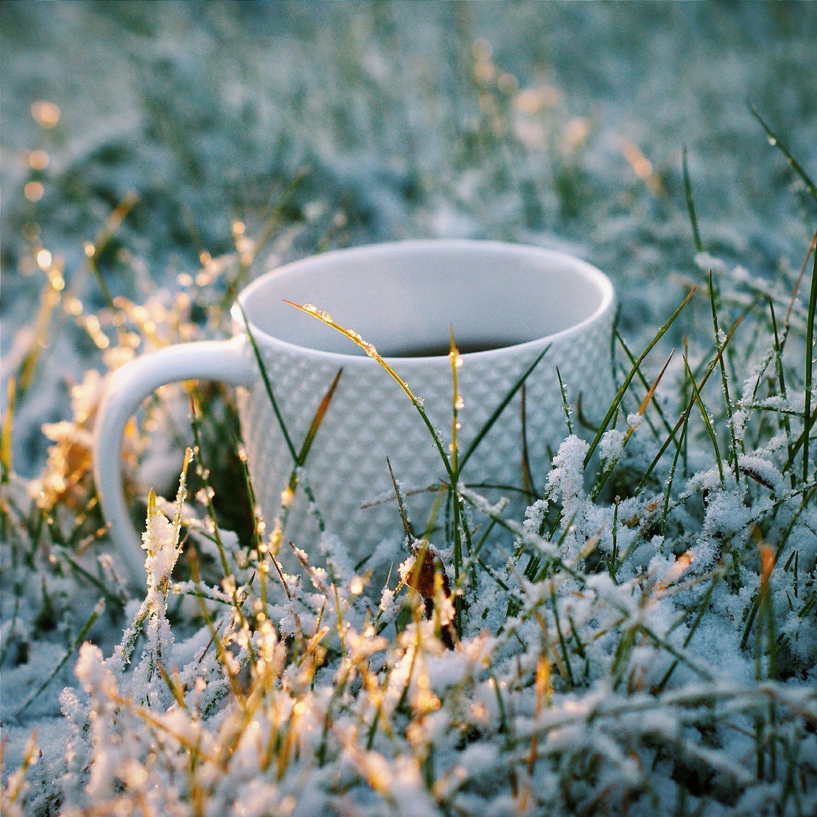 Добро утро картинки ноябрь. Снежное утро. Утро снег. Доброе утро снег. Утро кофе снег.