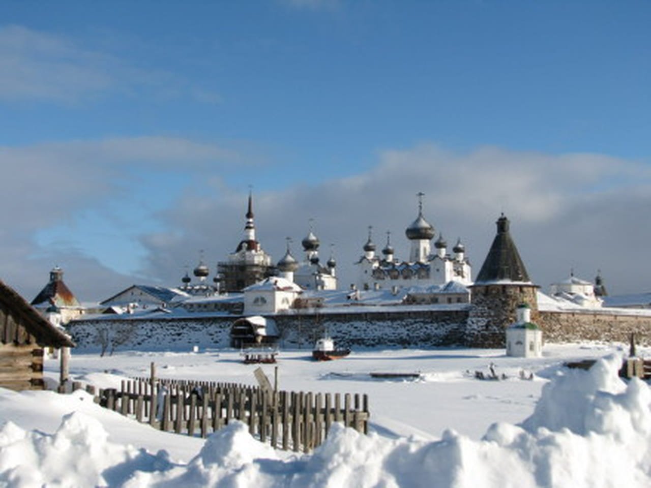 Архангельск Соловки зимой