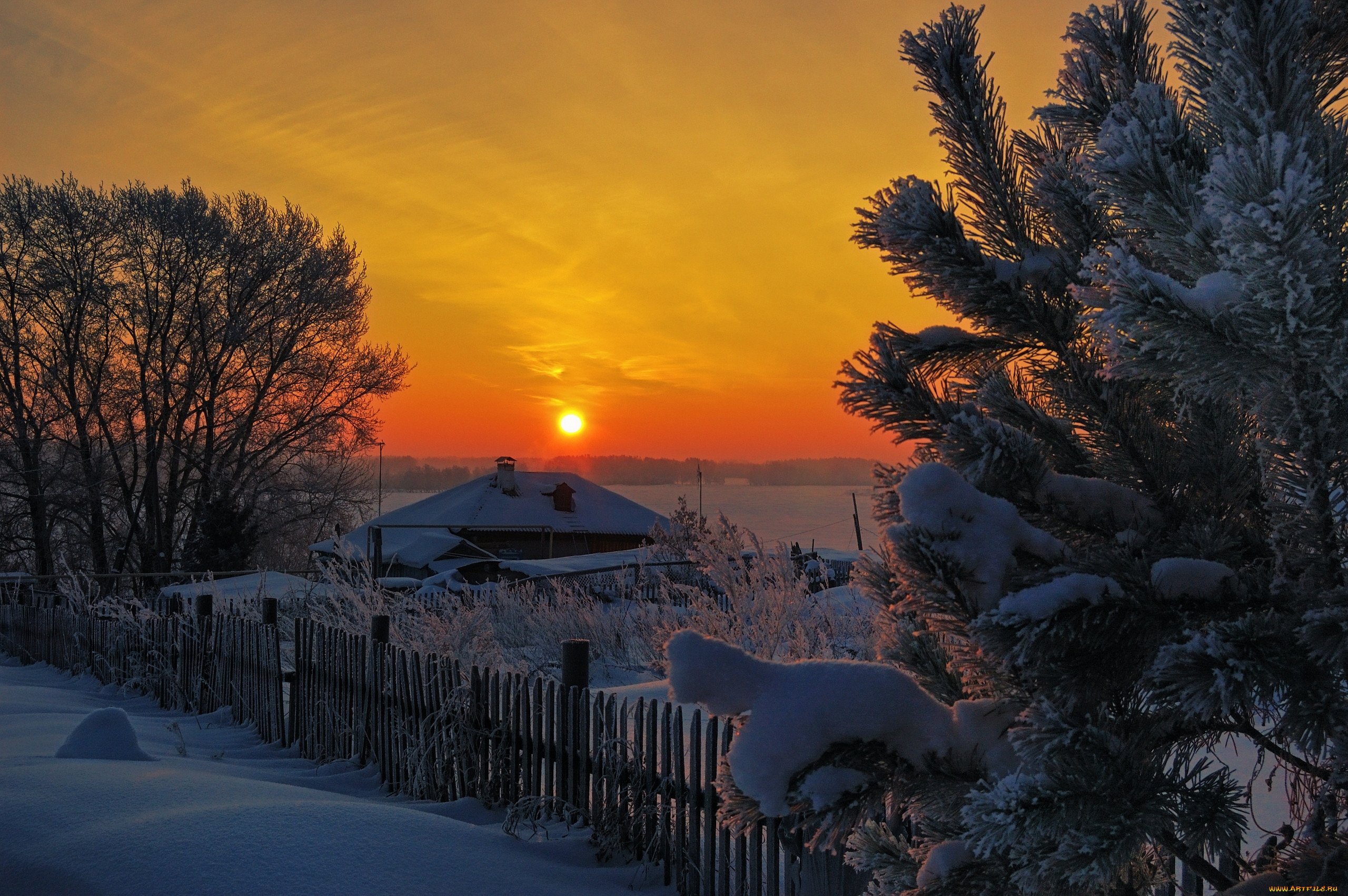 Добрый вечер февраль картинки красивые. Зимний вечер. Зимняя деревня. Зима в деревне. Зимний закат.