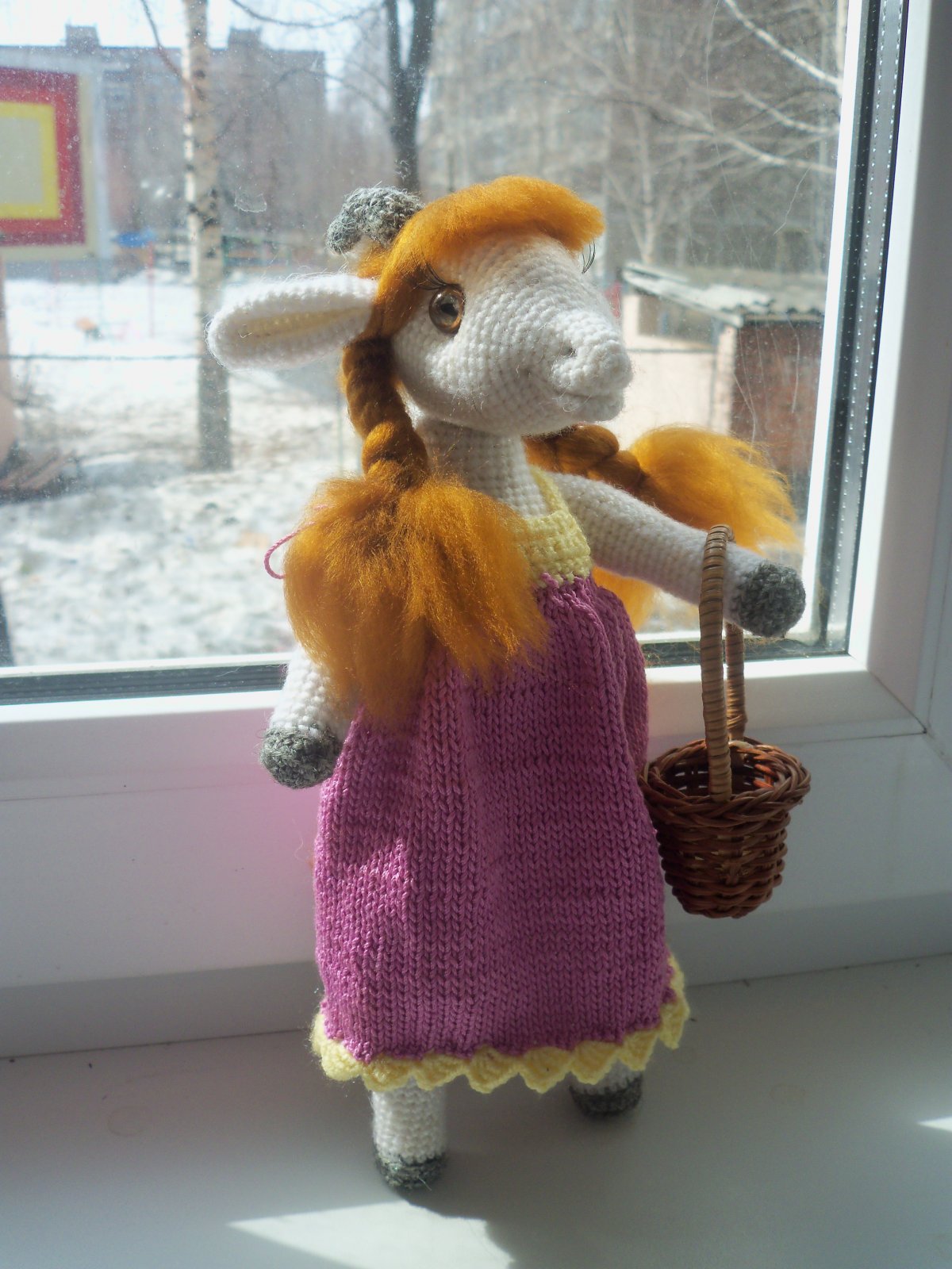 Коза Дереза крючком Автор Царапка