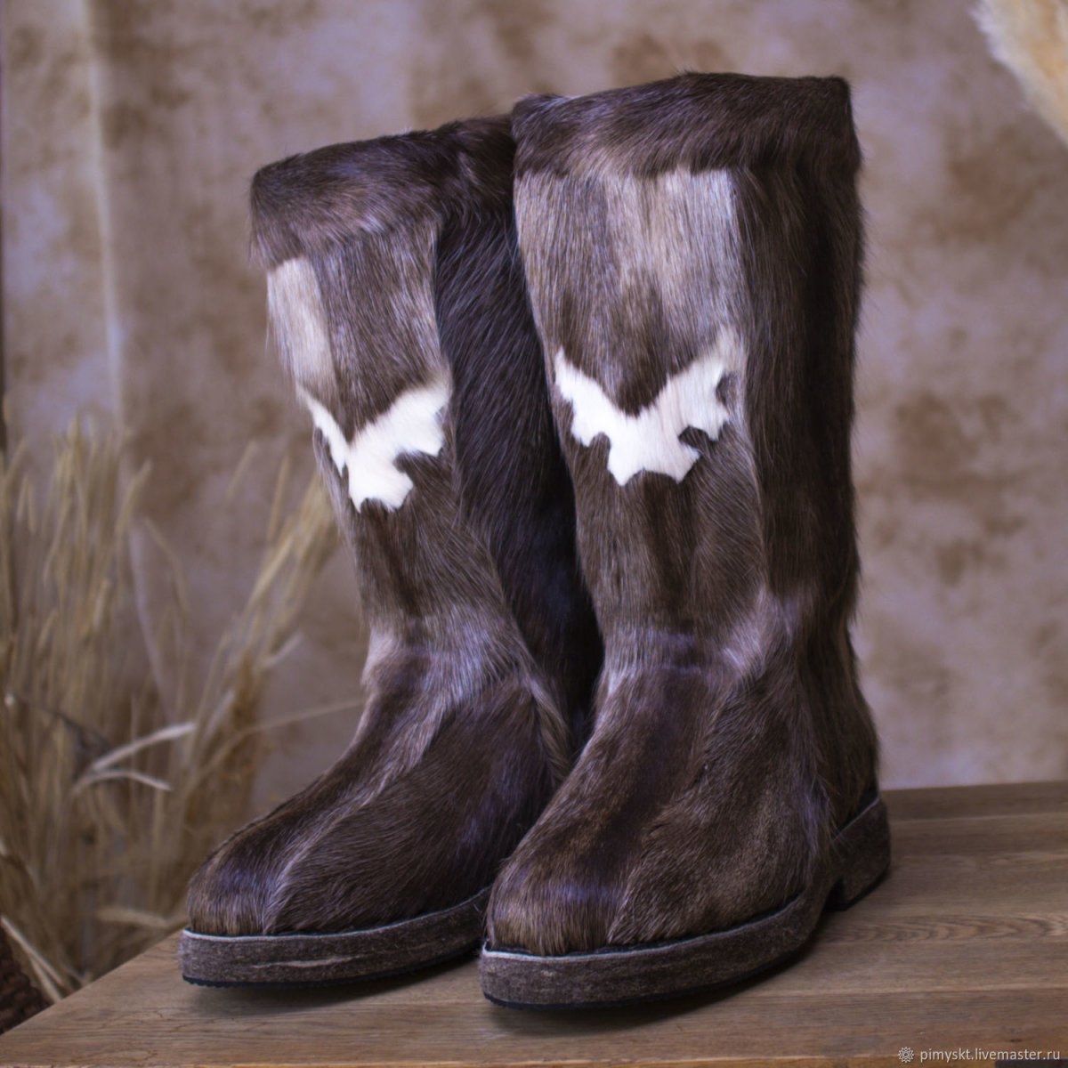 Пимы из натурального камуса Северного оленя