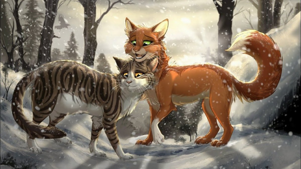 Листвичка коты Воители арт