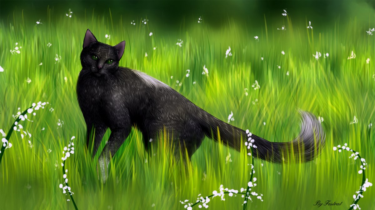 Котенок арт