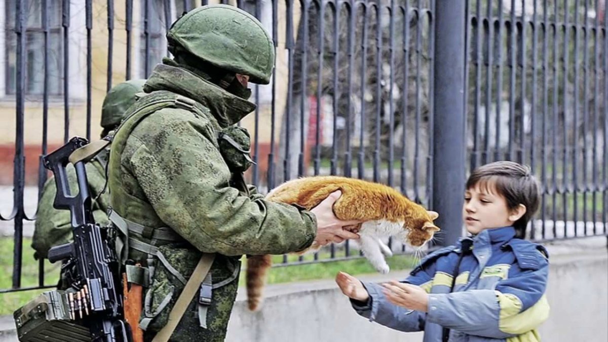 Крым 2014 вежливые люди