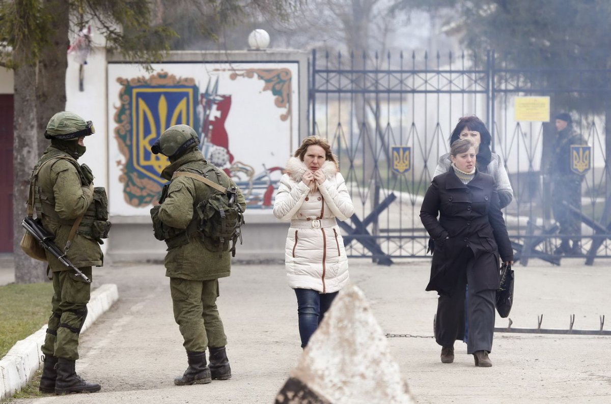 Вежливые люди 2014 Севастополь