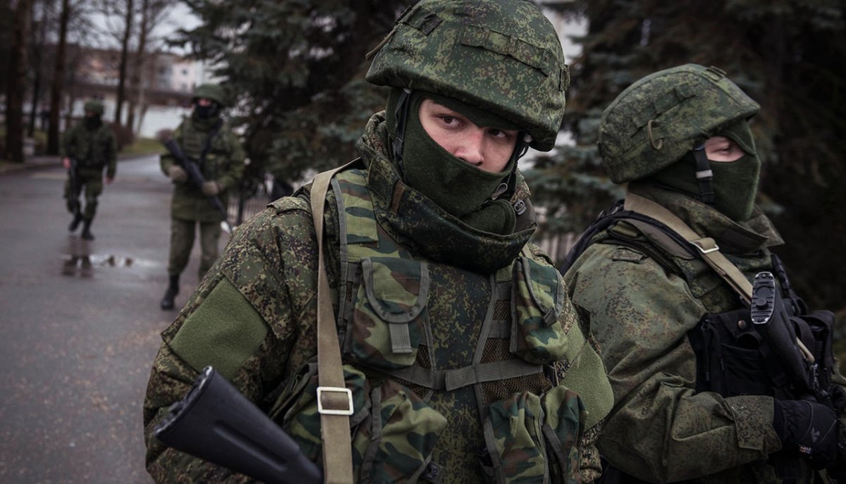 Вежливые зеленые человечки в Крыму