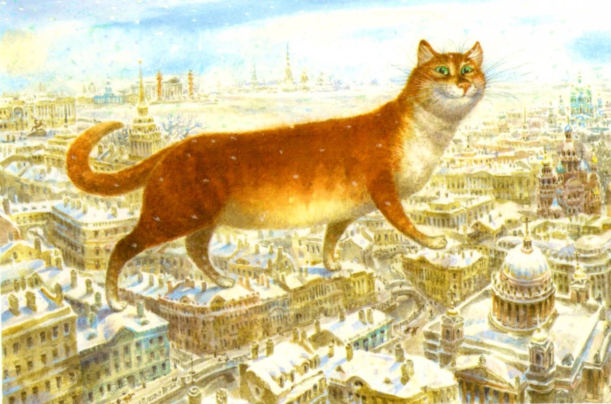 Петербургские коты Владимира Румянцева