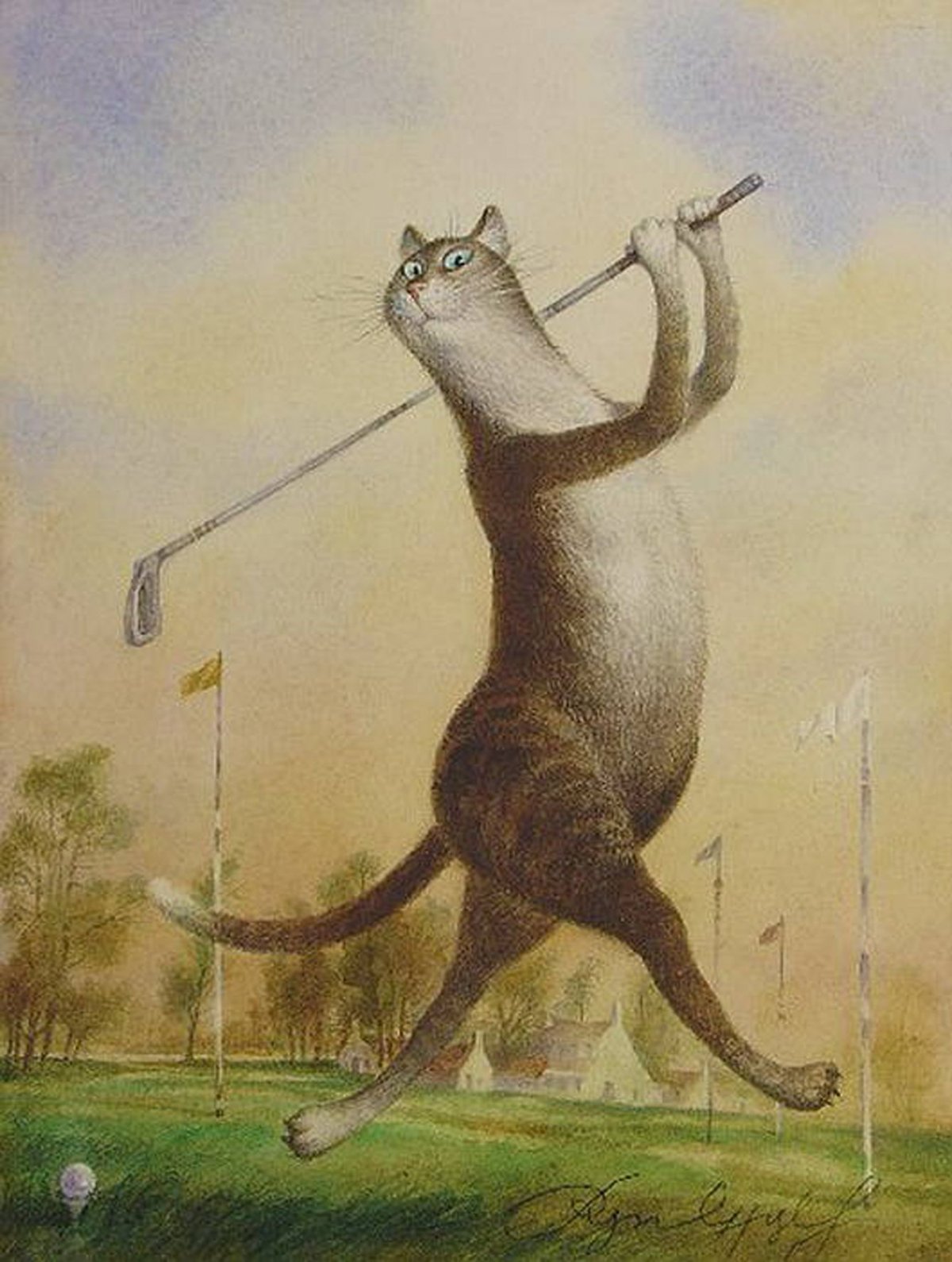 Акварели Владимира Румянцева