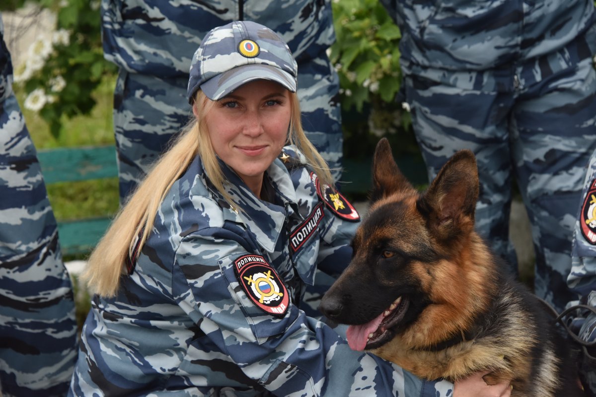 Кинолог Анастасия Гришкова