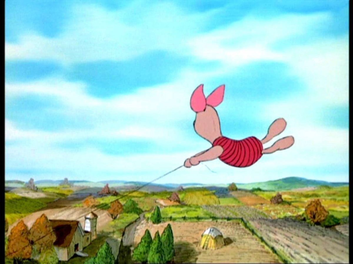 Приключения Винни пуха Дисней 1977