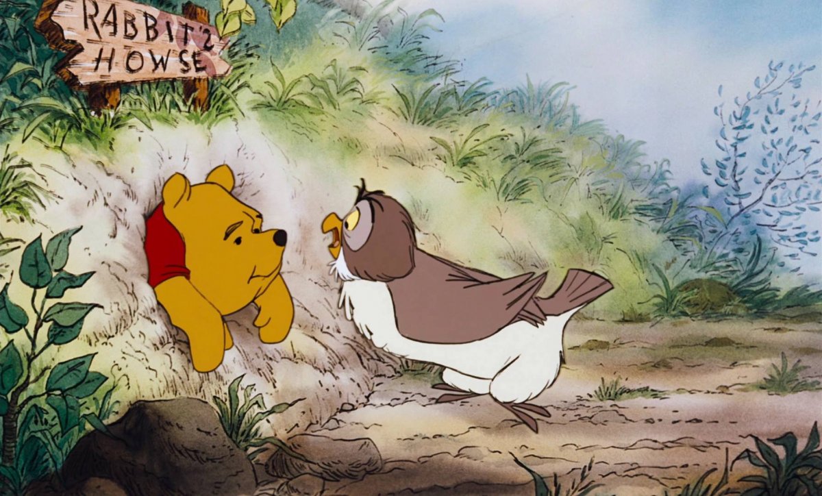 Огород кролика из Винни пуха