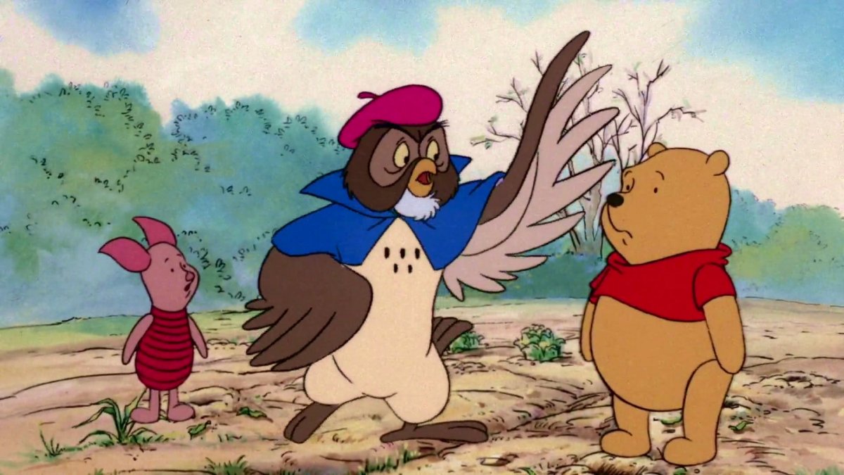 Фон из Винни пуха Советский