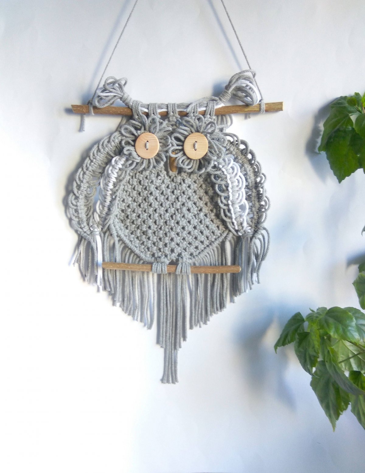 Макраме Сова Китай