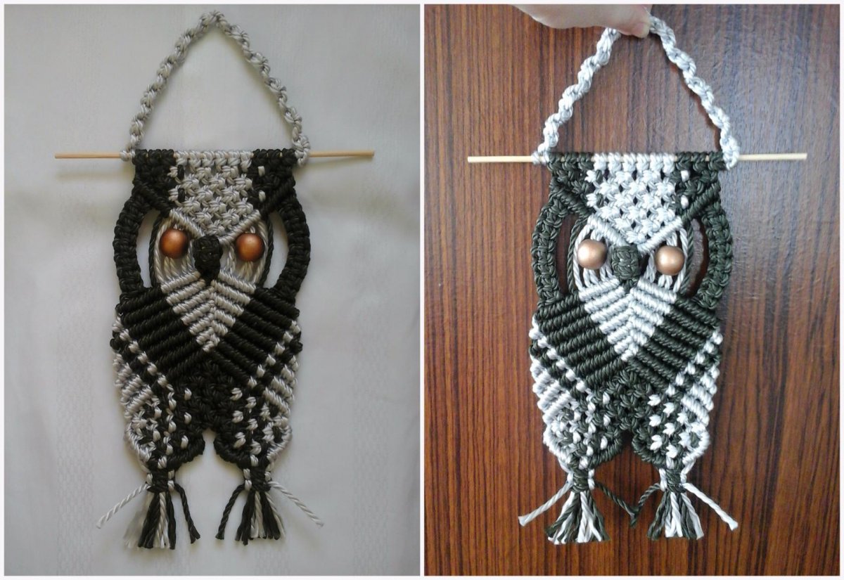 Макраме Сова