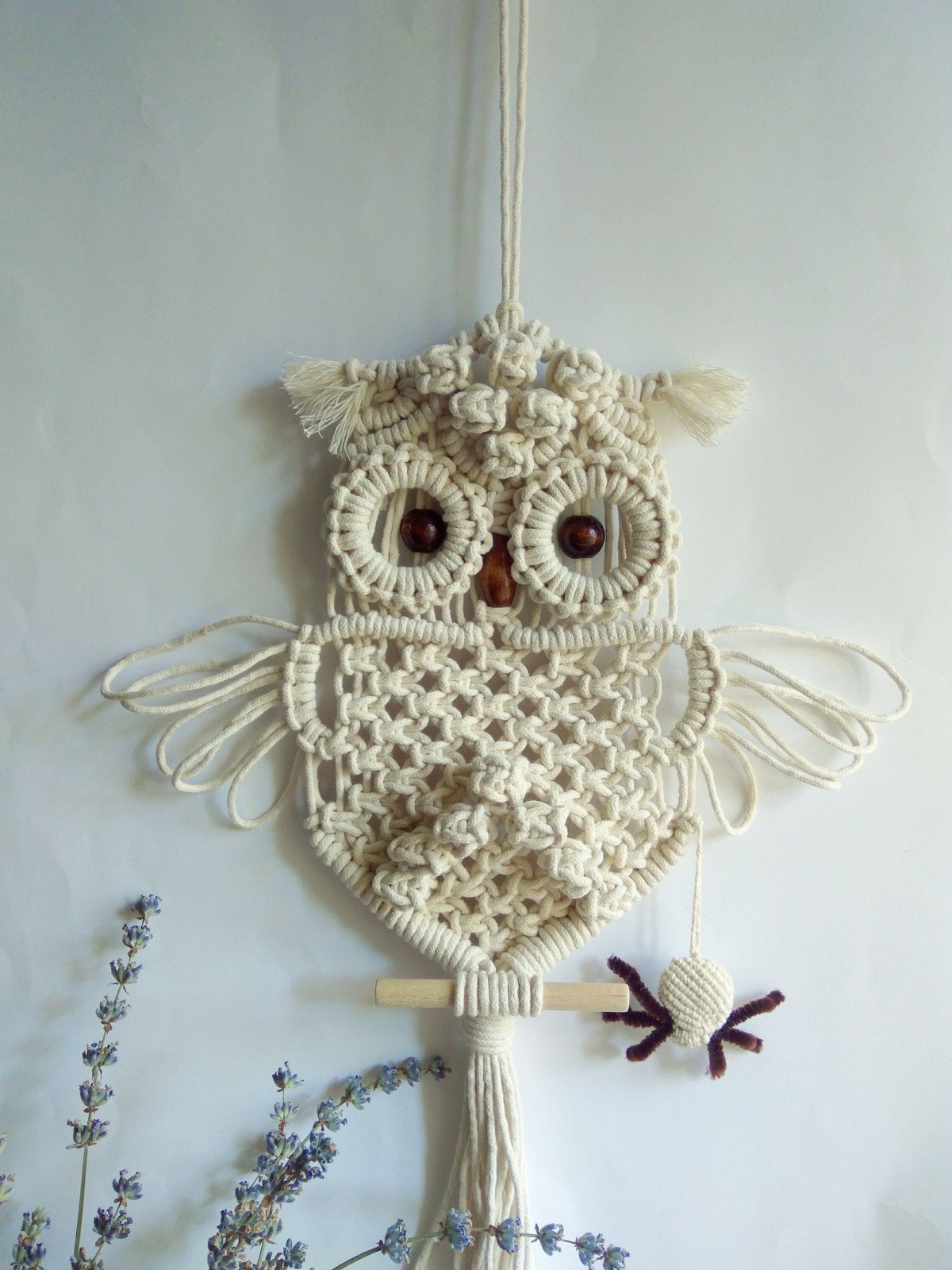 Настенные украшения макраме