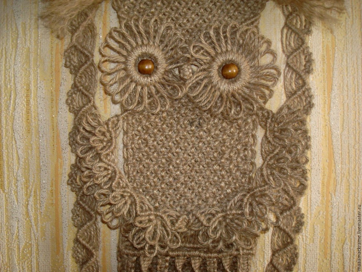 Макраме плетение Совы