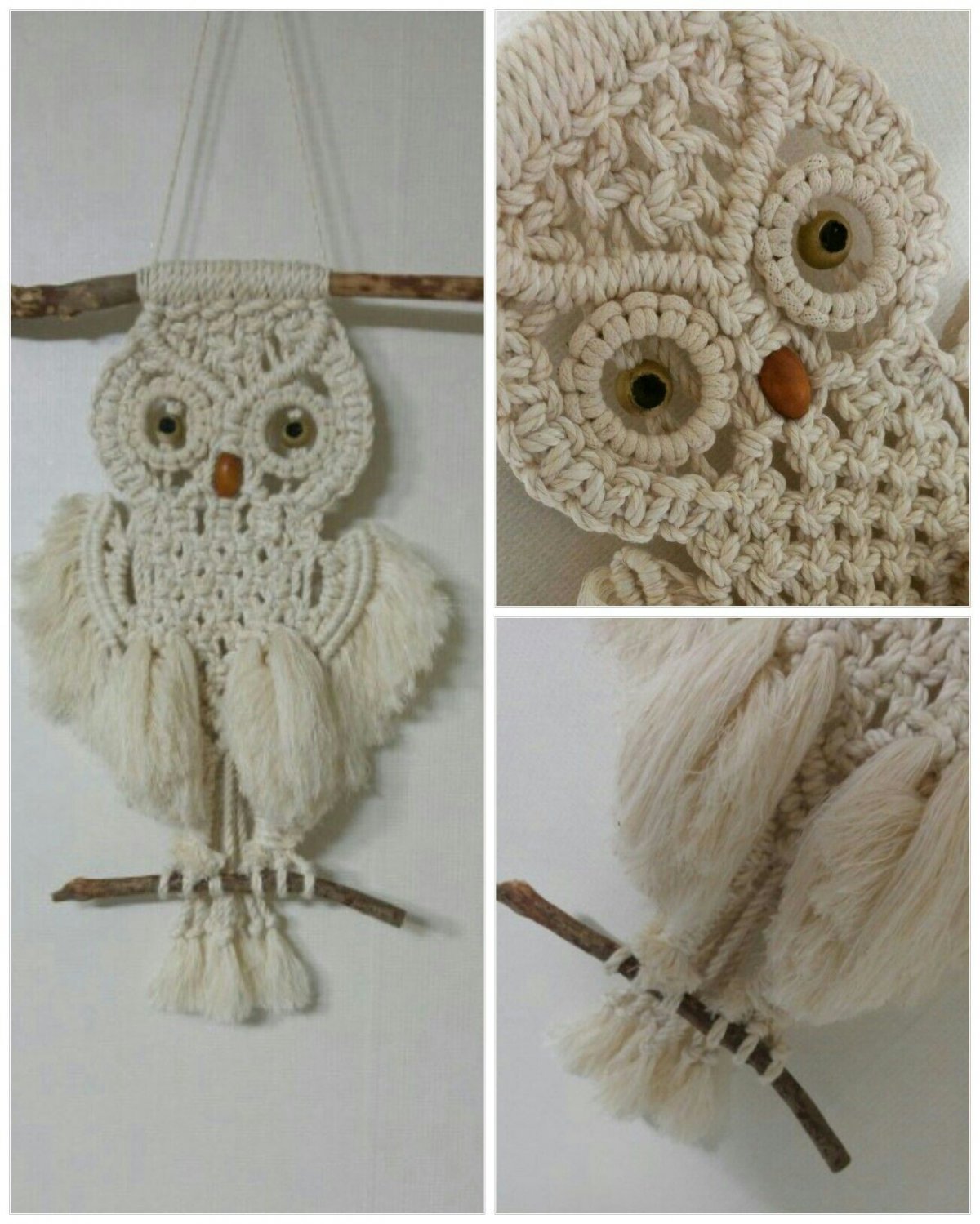 Филин макраме