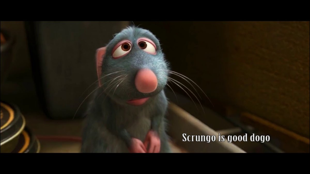 Крыс Реми из рататуя из шерсти