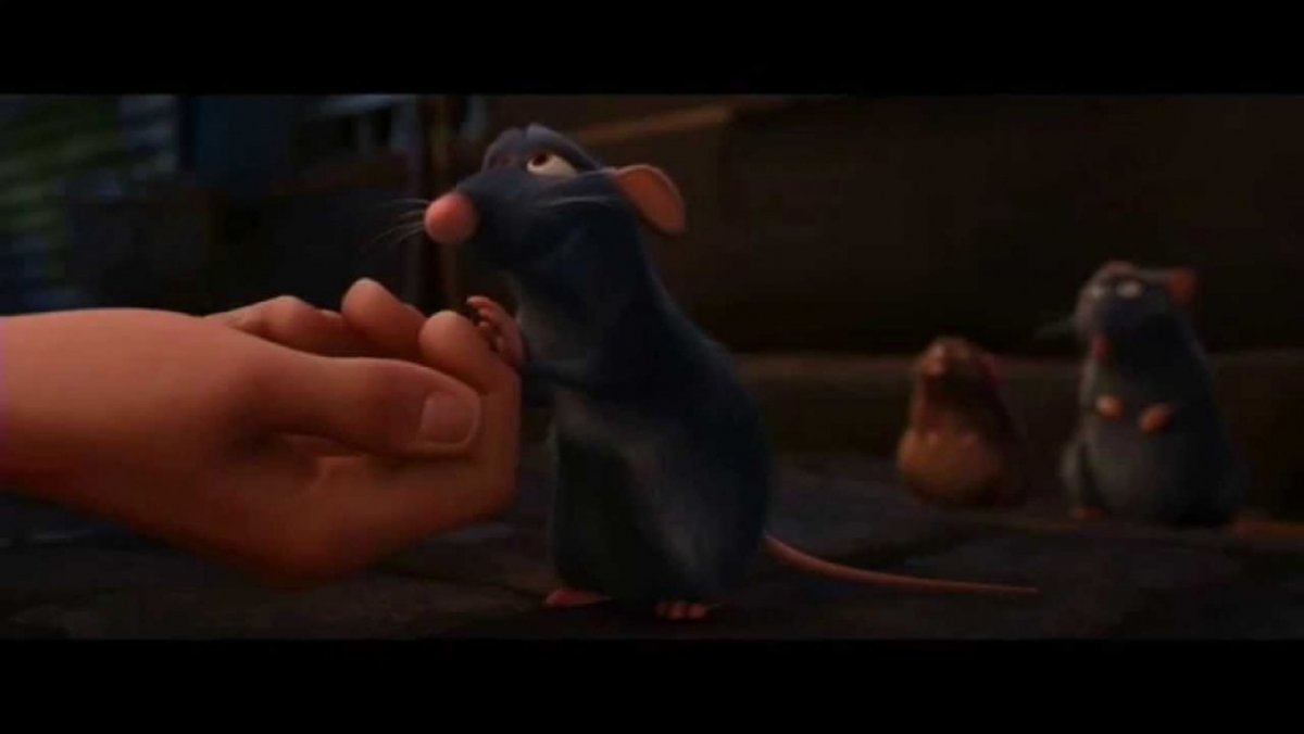 Крыс Реми из рататуя из шерсти