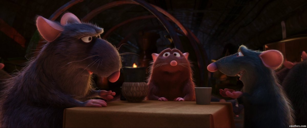 Рататуй крысы папа Реми