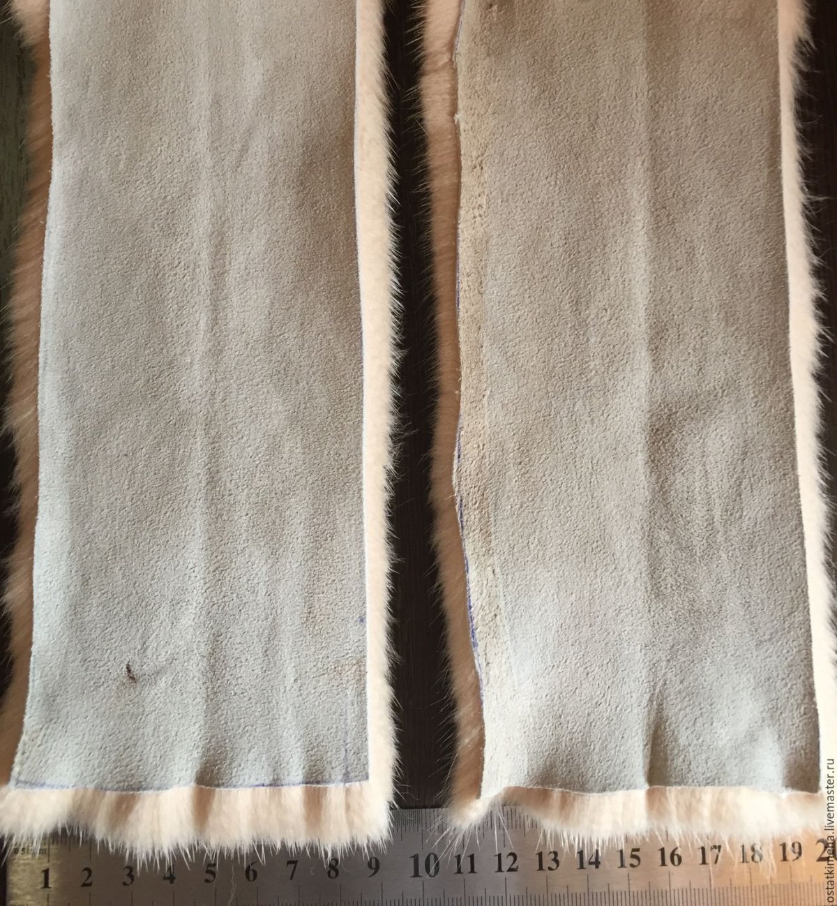 Мех норки жемчуг