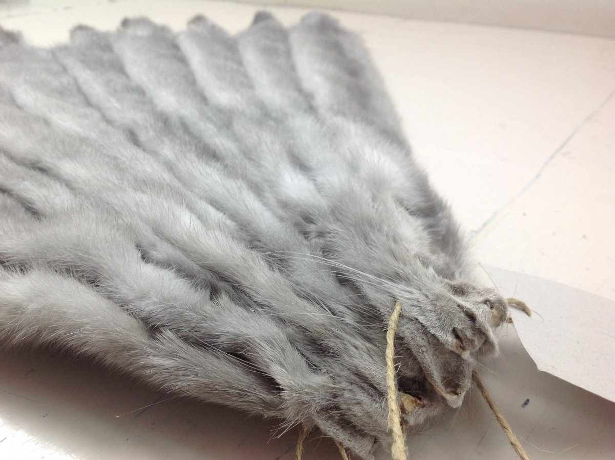 Мех североамериканской ондатры