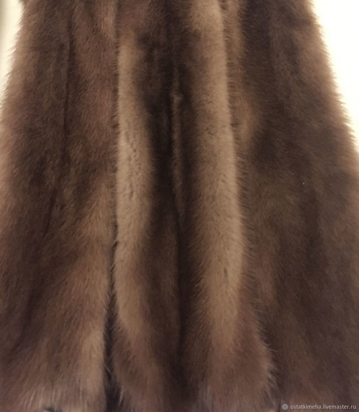 Норковые пластины из кусочков
