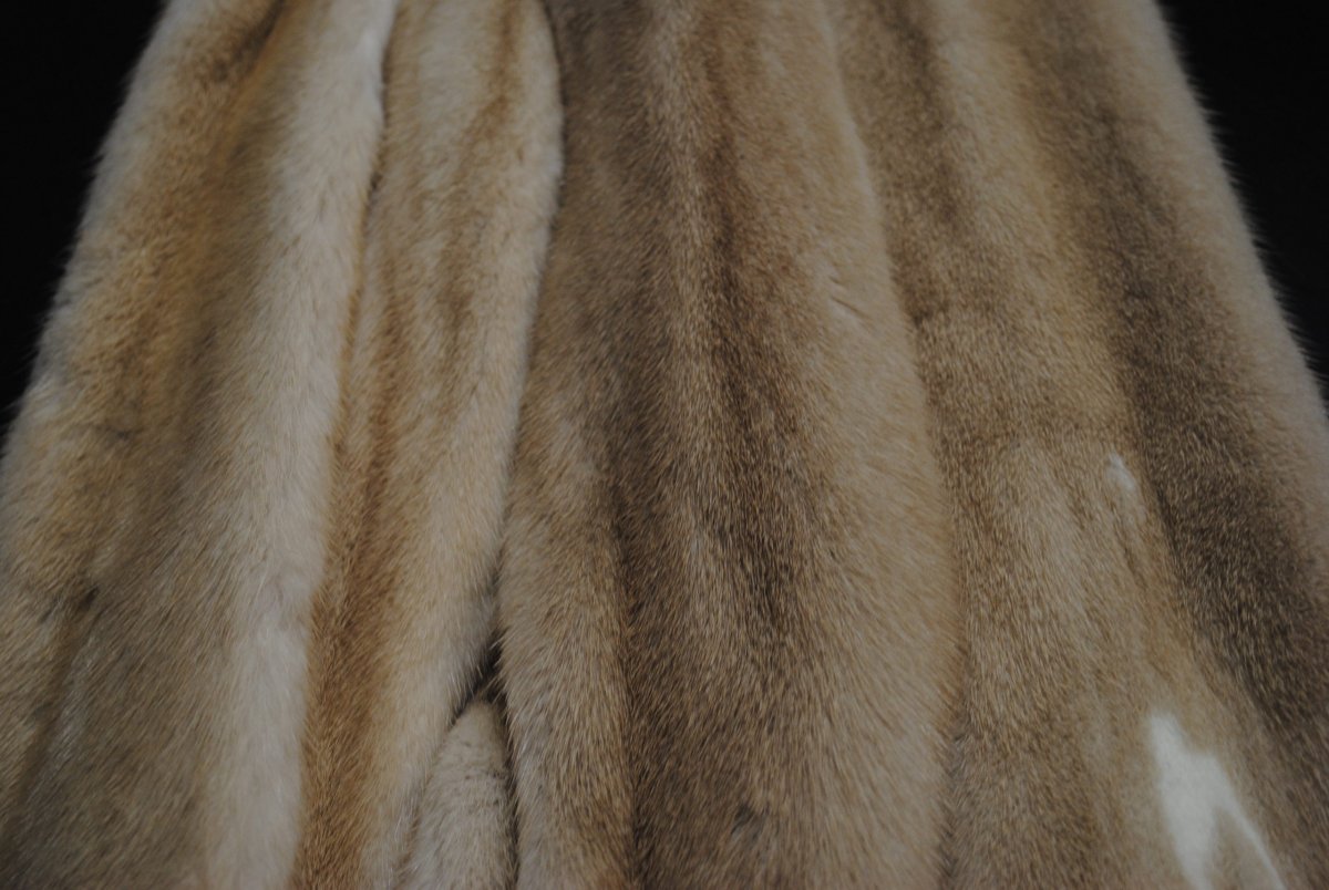 Шуба норка сканбраун