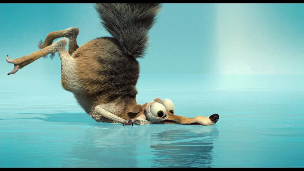 Белка с орехом из ледникового периода целеустремленность