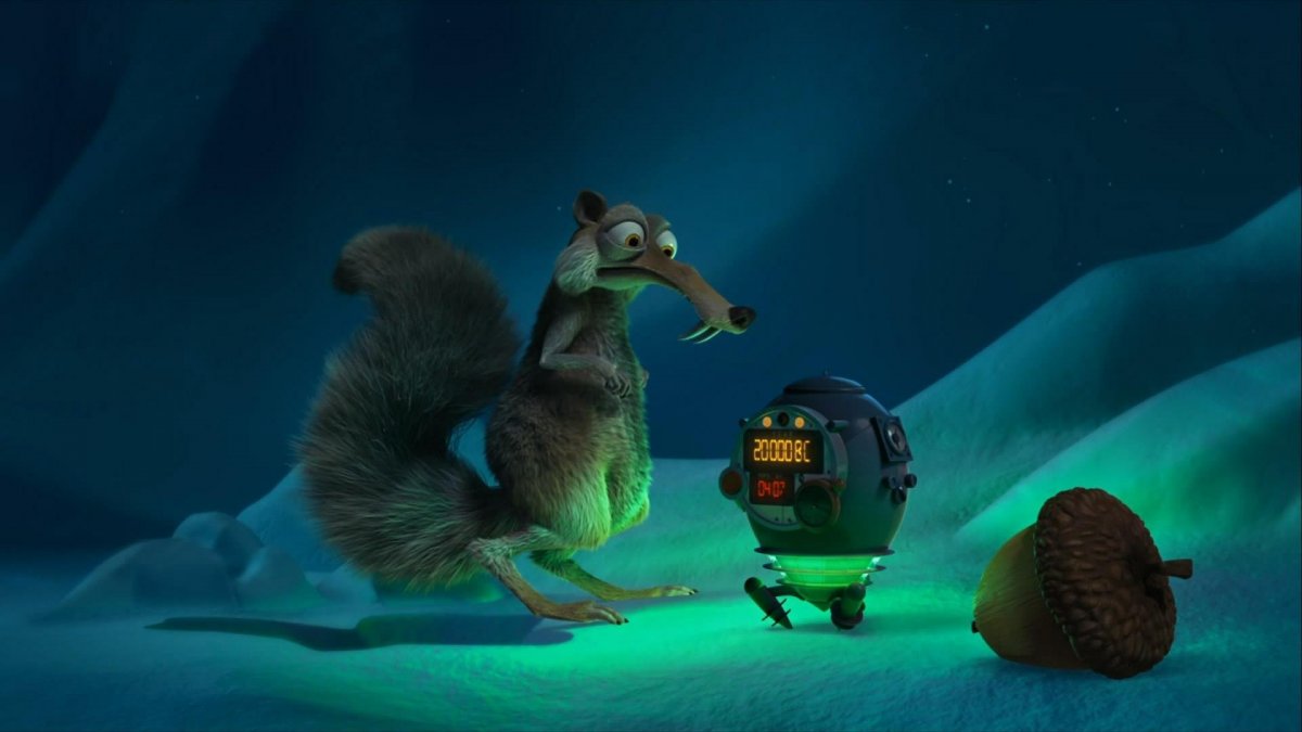 Ледниковый период белка и орех