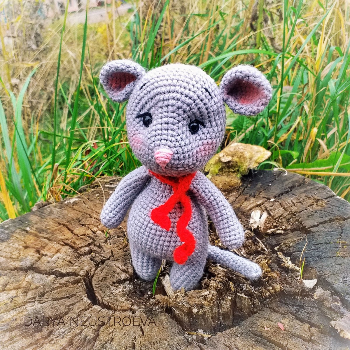 Вязаные мышки