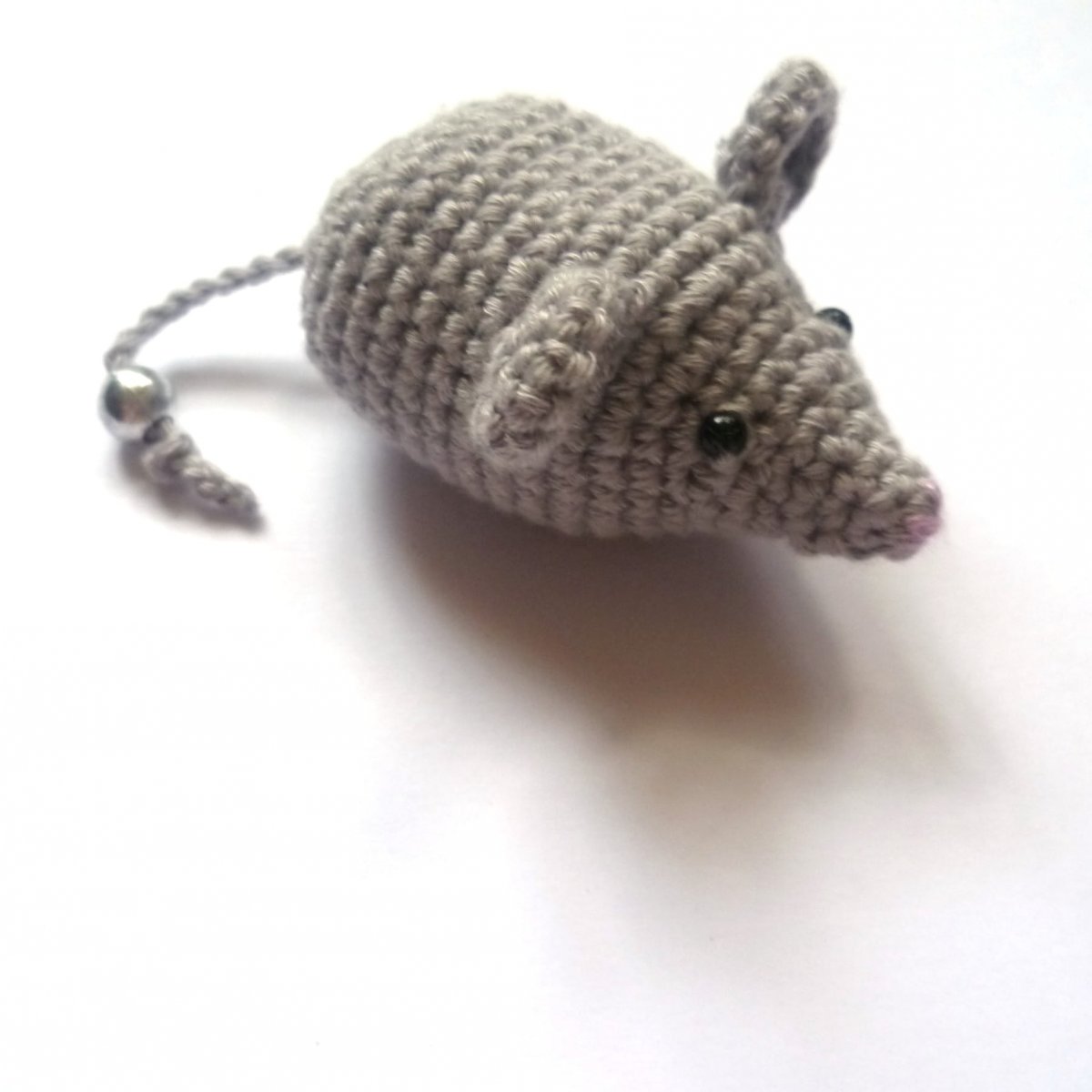 Связать мышку крючком для котенка