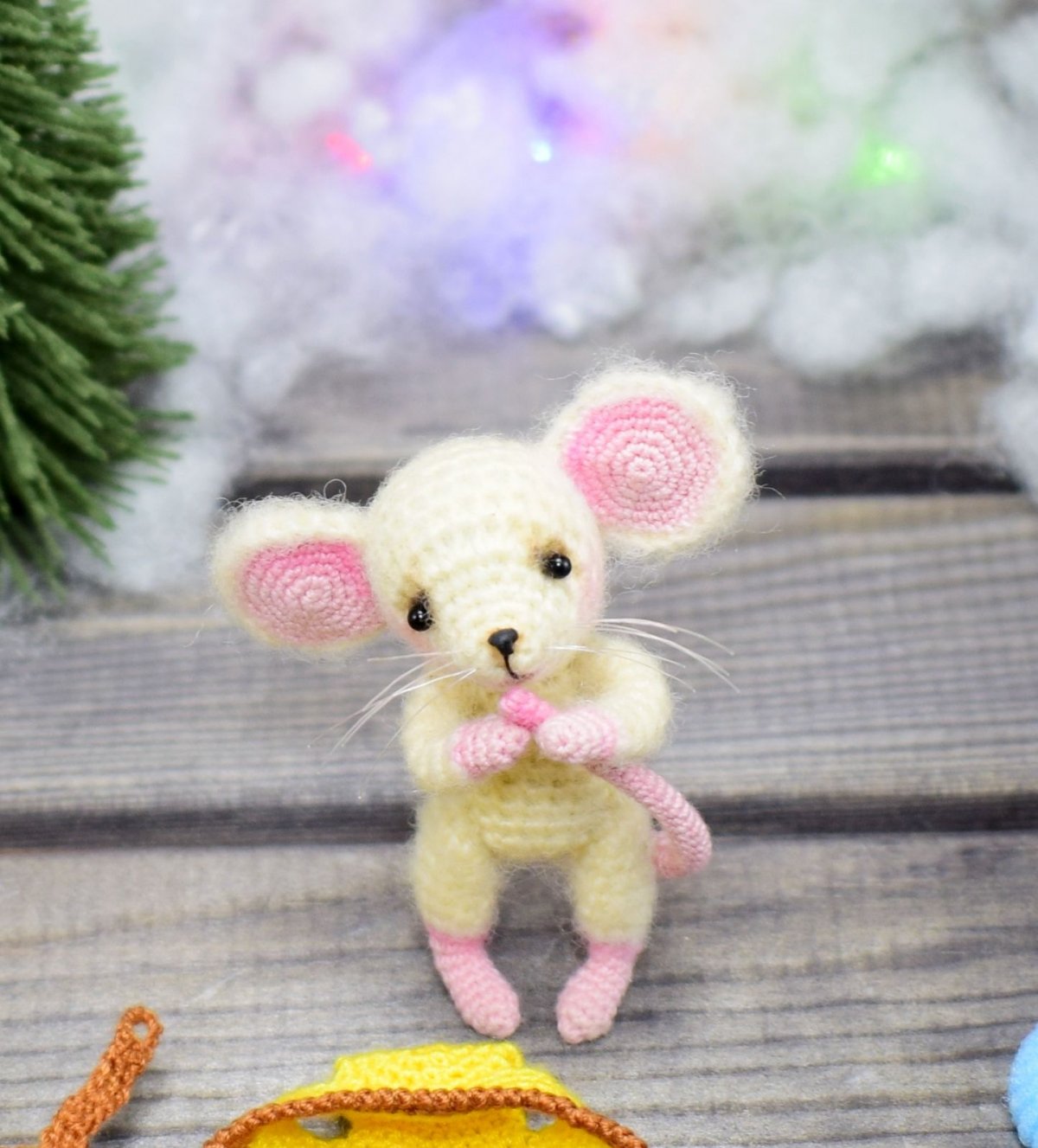 Амигуруми мышка