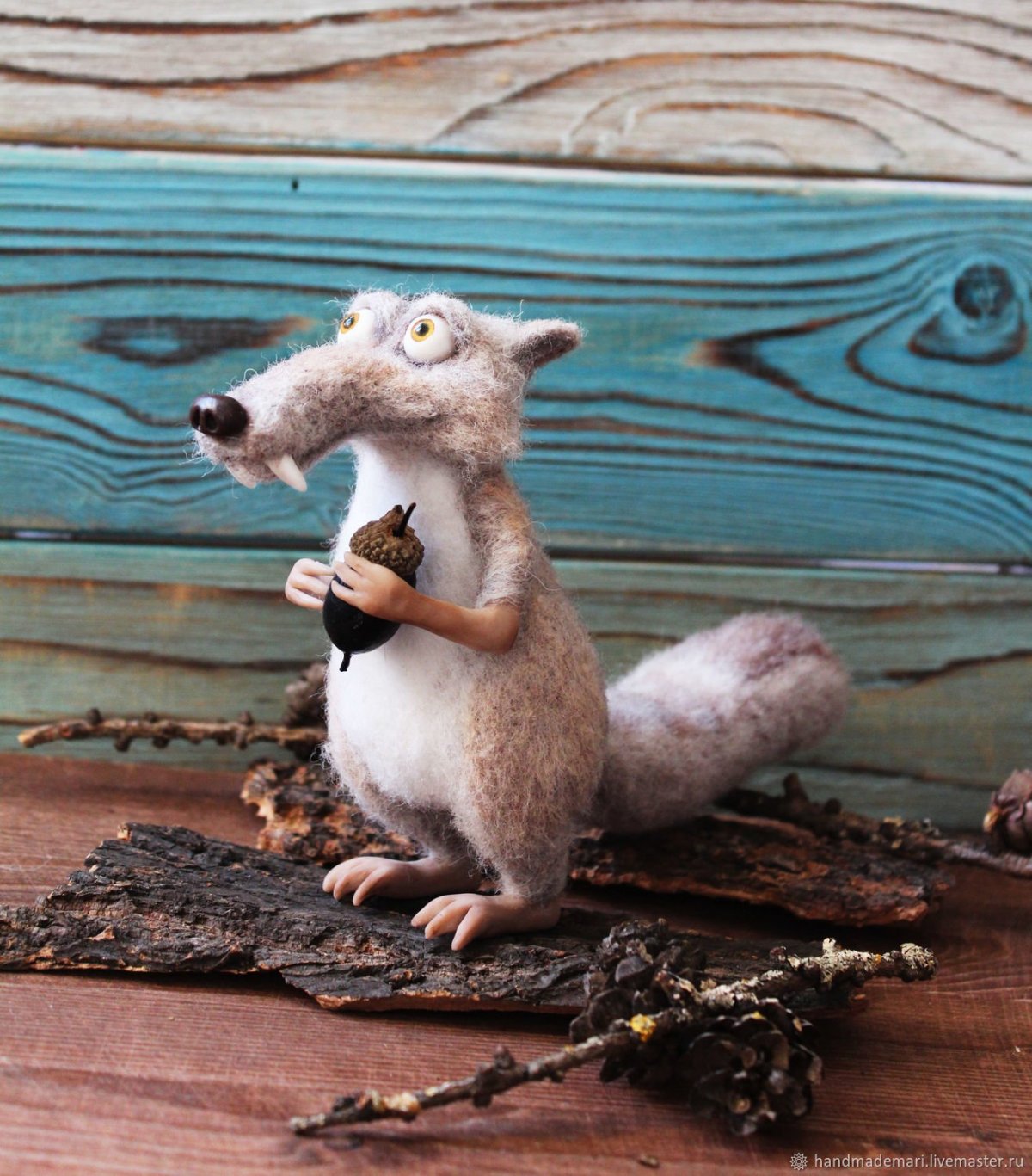 Доисторическая белка из ледникового периода