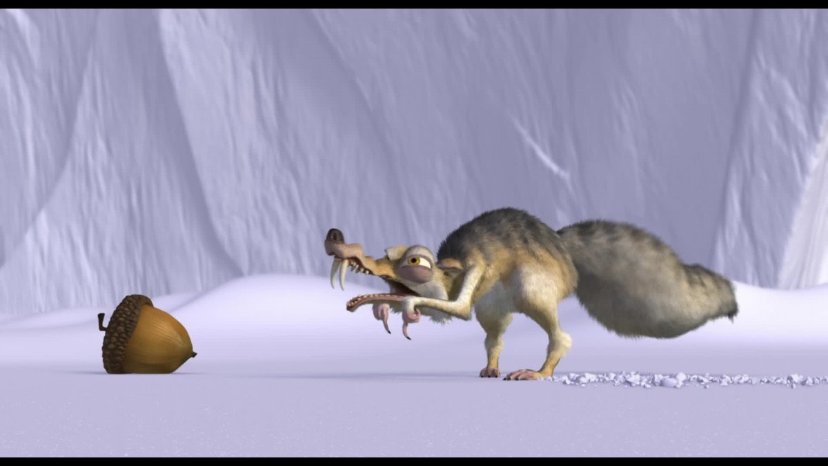 Белка и Желудь Ледниковый период