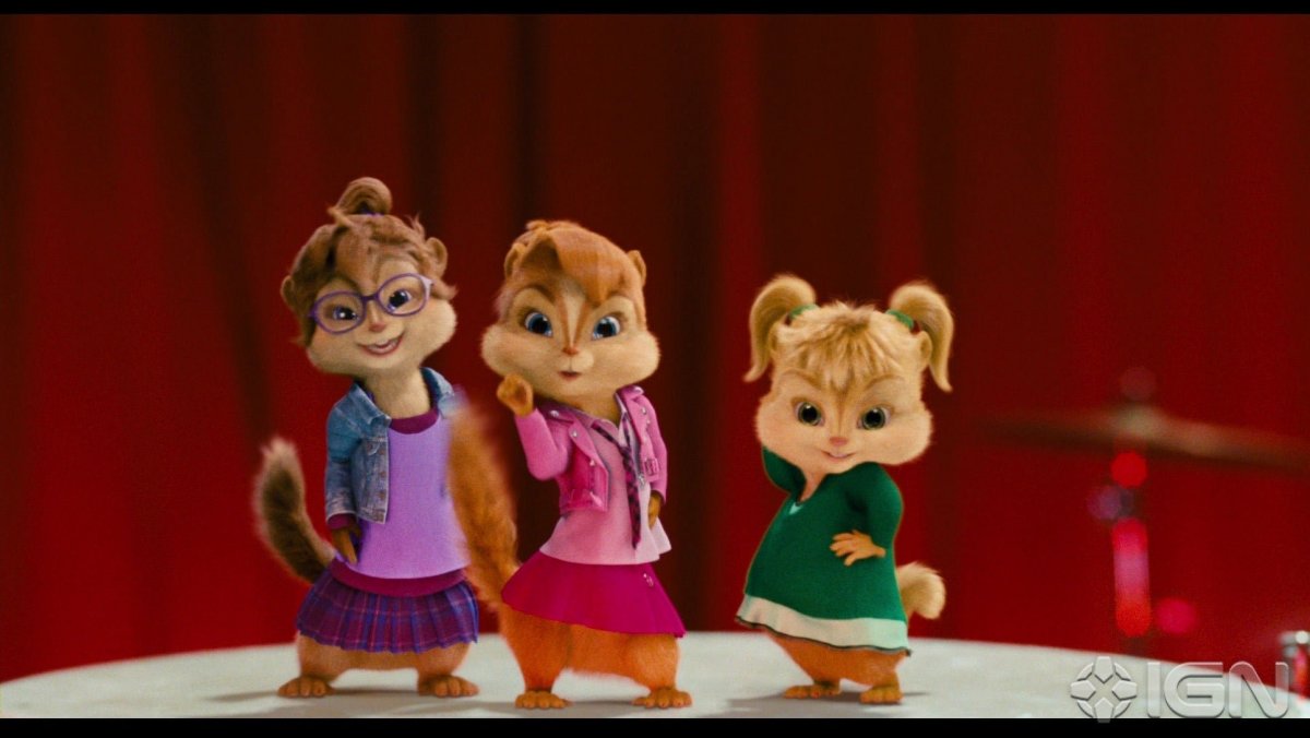 Элвин и бурундуки 3 Бриттани