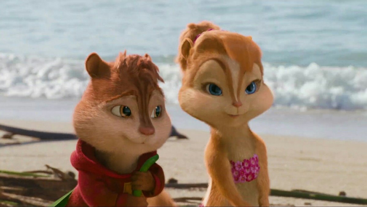 Британи из Элвин и бурундуки