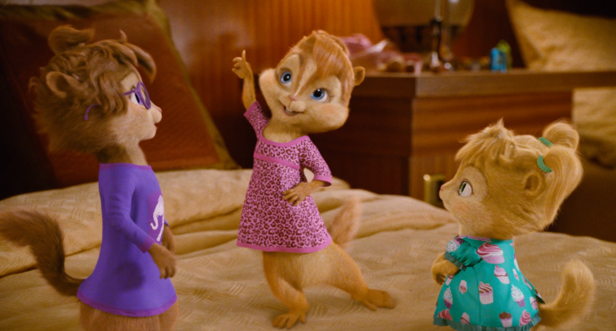 Элвин и бурундуки Британи и Элвин