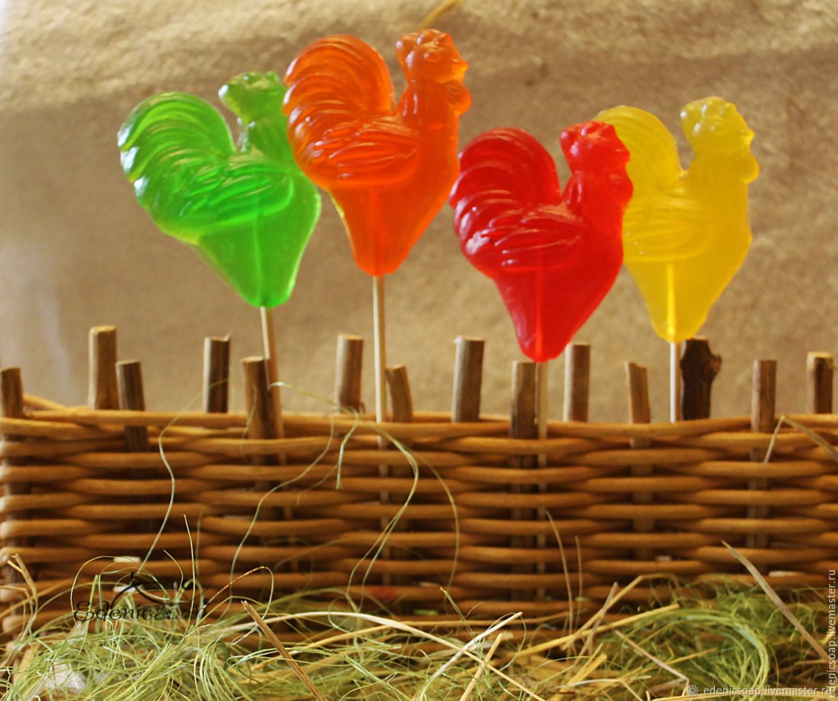 Петушок, Белочка на палочке