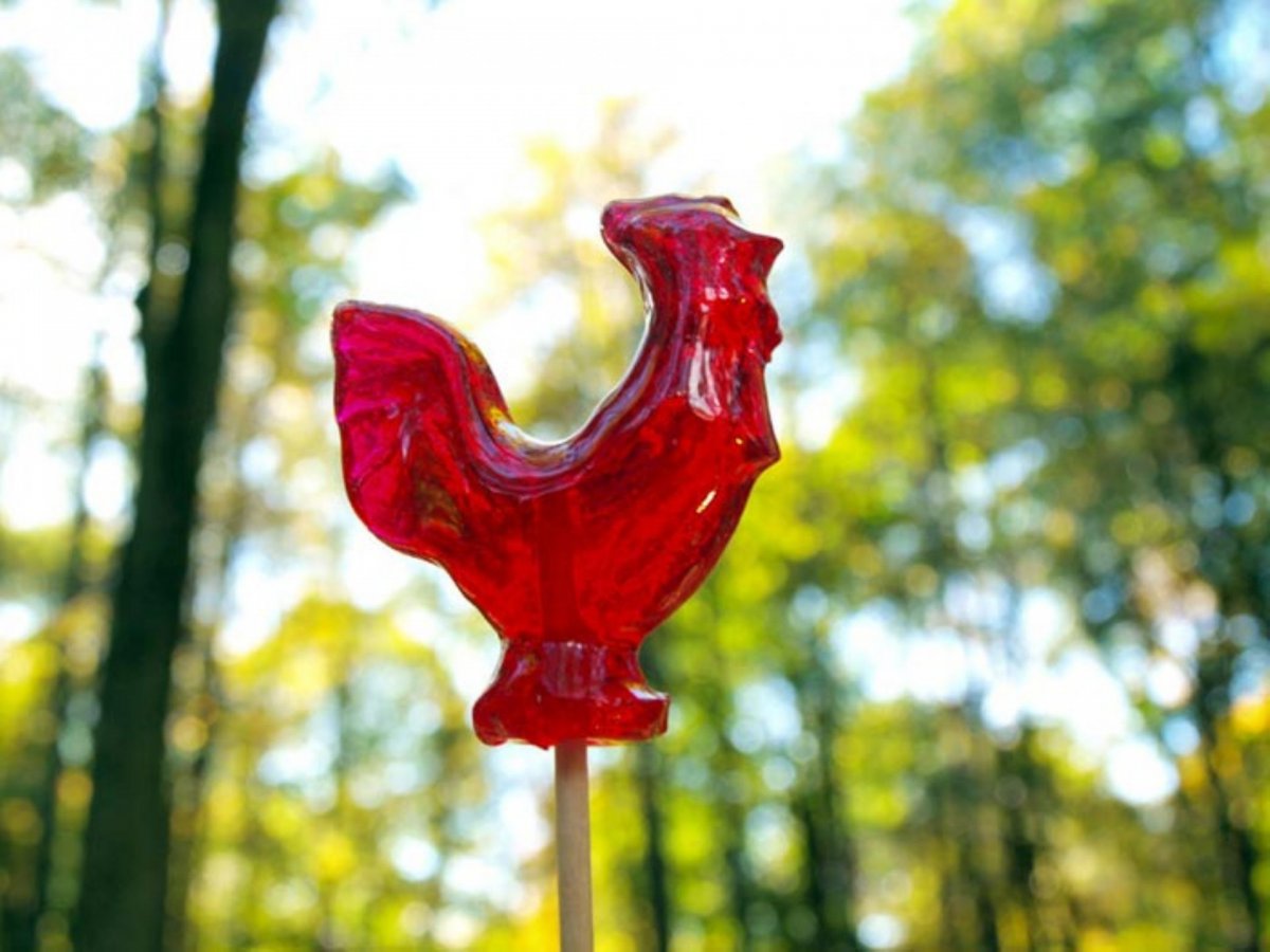 Петушок 13гр*50шт леденец на палочке (корекс)