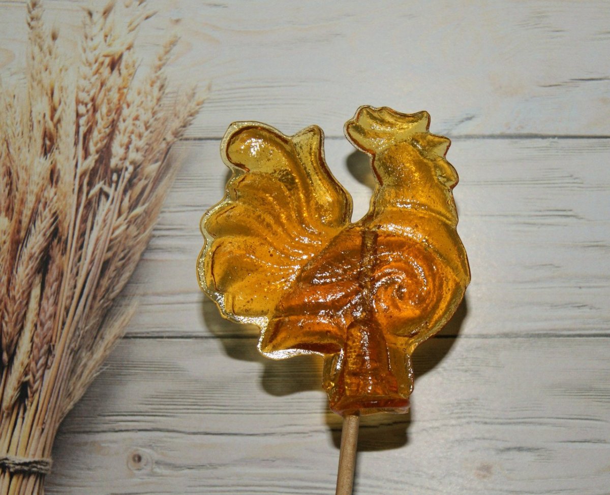 СФ карамель "петушок " Сибирский леденец 15 гр. 50 шт./бл