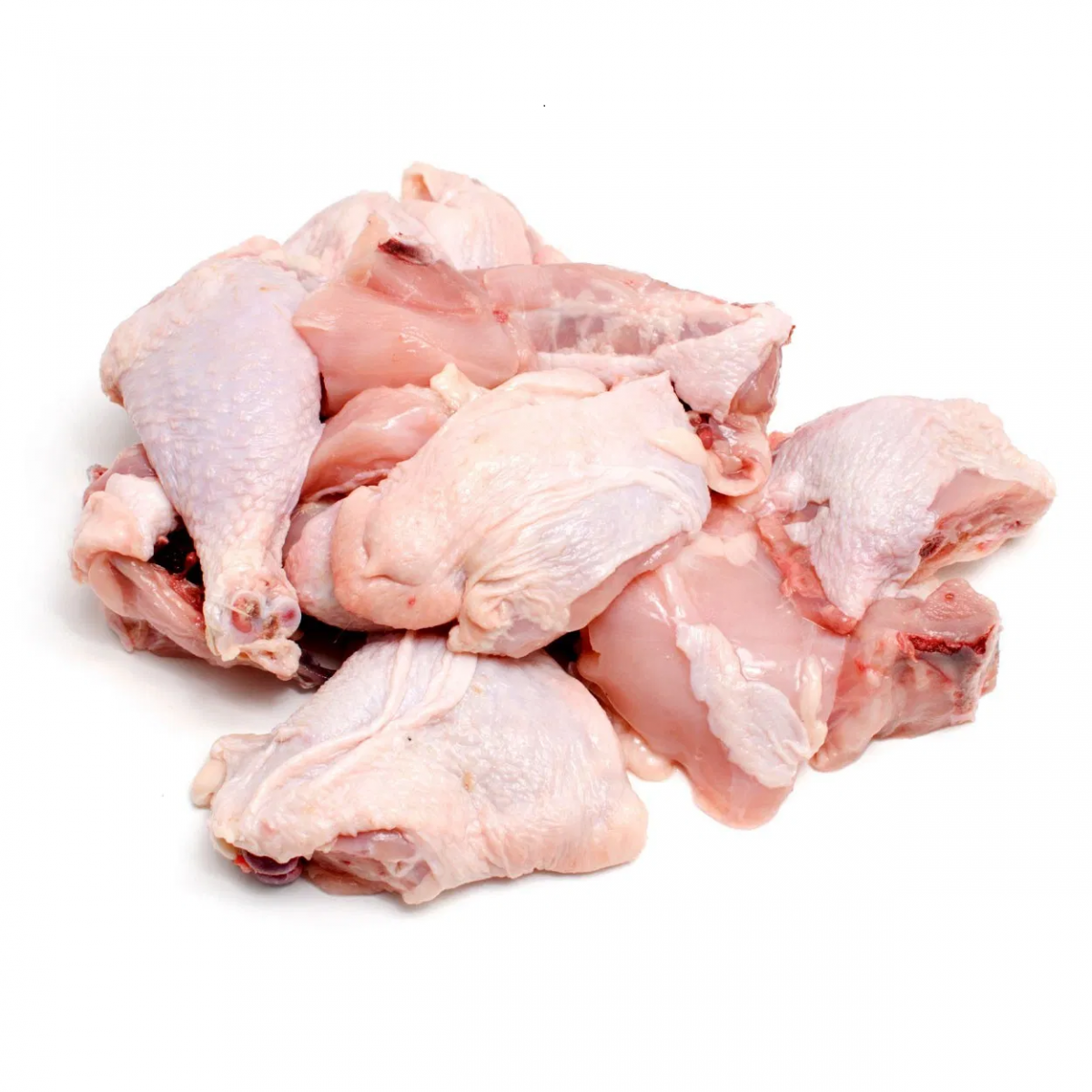 Мясо кура купить в. Кусочки курицы. Курица мясо. Голень бедро окорочок. Охлажденная куриная продукция.