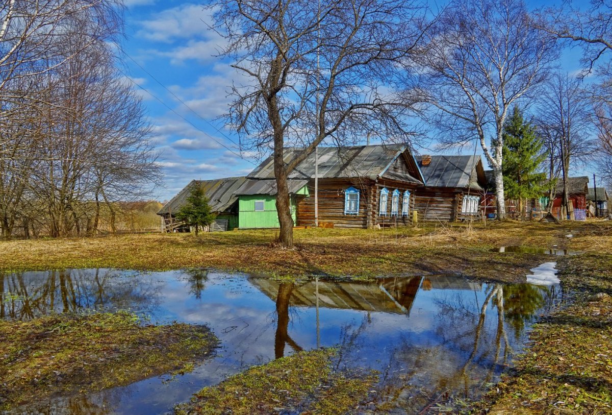 домик за рекой