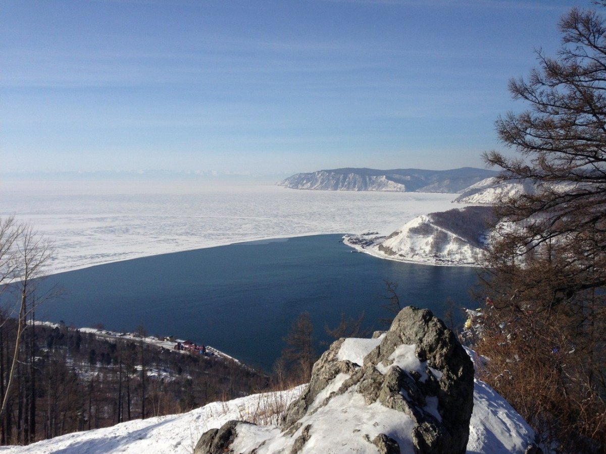 Исток ангары озеро Байкал