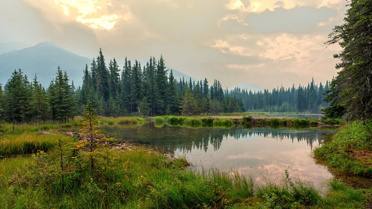 Аляска озеро Хорсшу