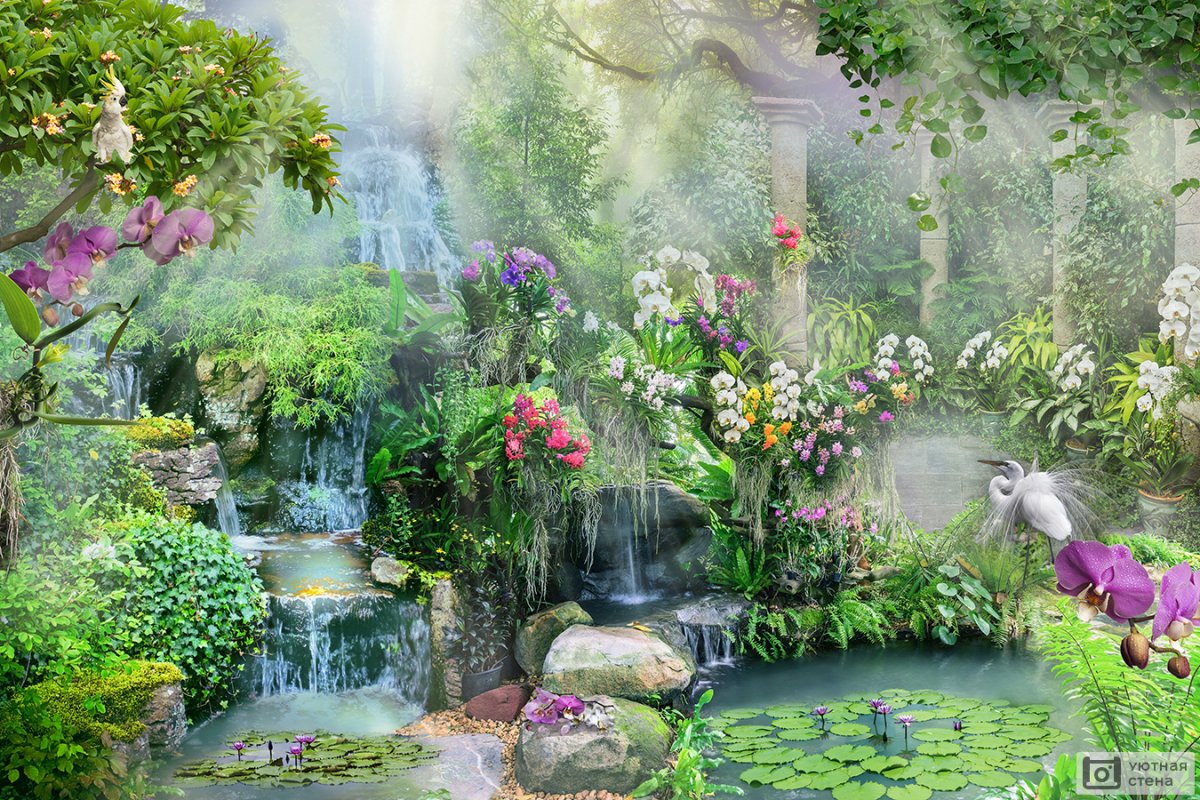 Фреска Райский сад