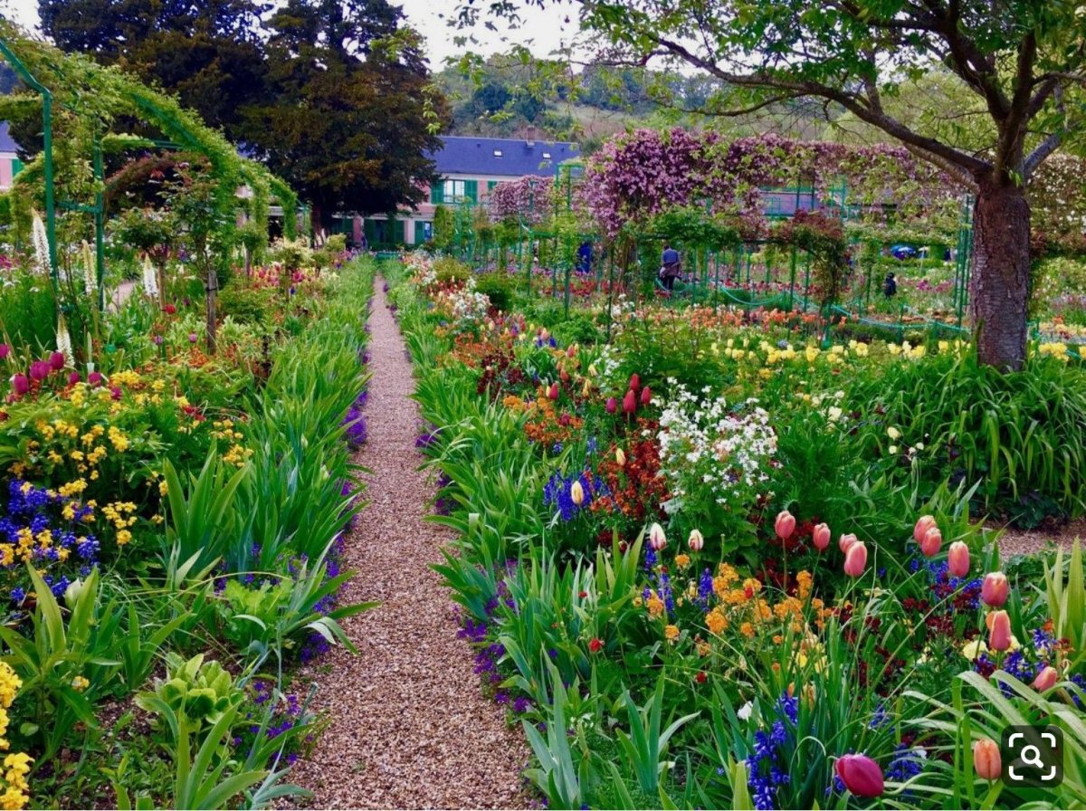 Живерни Франция усадьба Клода