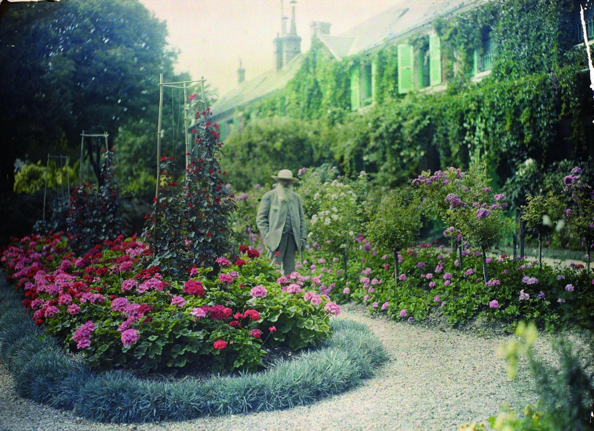 Клод Моне в саду